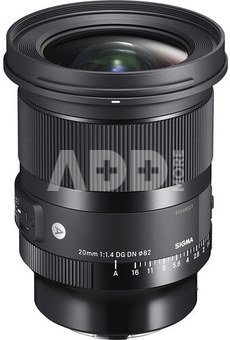 Sigma 20mm f/1.4 DG DN Art Lens for Sony E