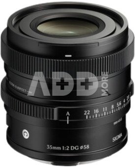 Sigma 35mm F2 DG Contemporary L-Mount (Black)