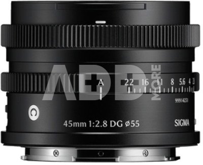 Sigma 45mm F2.8 DG Contemporary black (Sony E)