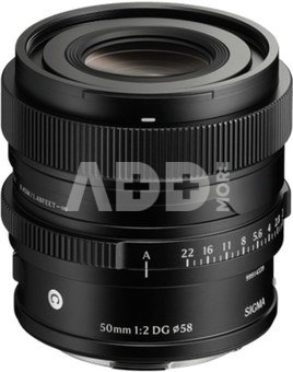 Sigma 50mm F2 DG [Contemporary] Black - SONY E