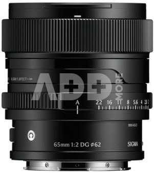Sigma 65mm F2 DG [Contemporary] black Sony E