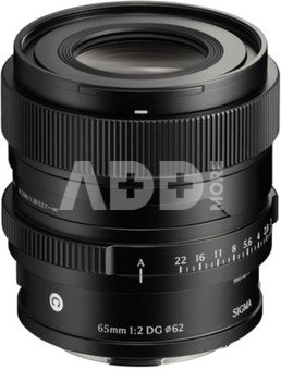 Sigma 65mm F2 DG [Contemporary] black Sony E