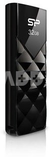 SILICON POWER 16GB, USB 2.0 FLASH DRIVE ULTIMA U03, BLACK