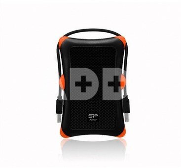 SILICON POWER 1TB, PORTABLE HARD DRIVE ARMOR A30, USB 3.0, BLACK