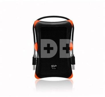 SILICON POWER 2TB, PORTABLE HARD DRIVE ARMOR A30, USB 3.0, BLACK
