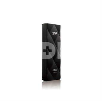 SILICON POWER 64GB, USB 3.0 FlASH DRIVE, BLAZE SERIES B20, BLACK