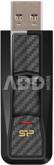 SILICON POWER 64GB, USB 3.0 FLASH DRIVE, BLAZE SERIES B50, BLACK