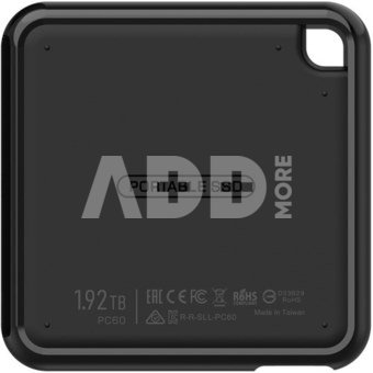 Silicon Power external SSD 512GB PC60 USB-C, black