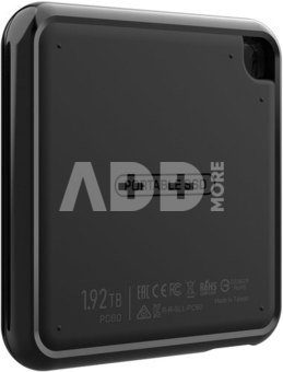 Silicon Power external SSD 512GB PC60 USB-C, black