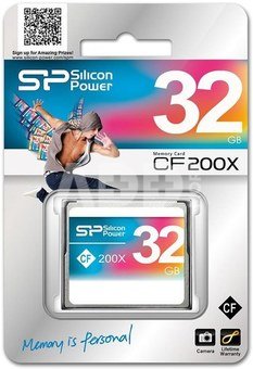 Silicon Power memory card CF 32GB 200x