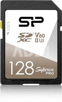 Silicon Power карта памяти SDXC 128GB Superior Pro UHS-II