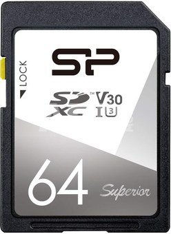 Silicon Power memory card SDXC 64GB Superior V30