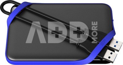 Silicon Power Portable Hard Drive ARMOR A62 GAME 2000 GB, USB 3.2 Gen1, Black/Blue