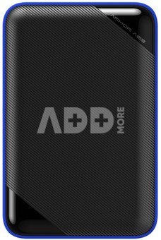 Silicon Power Portable Hard Drive ARMOR A62 GAME 2000 GB, USB 3.2 Gen1, Black/Blue
