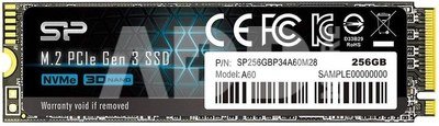 SILICON POWER SSD PCIe Gen3&times;4 P34A60 256GB