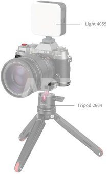 SmallRig Silicone L-Shape Handle for X-T50 (Charcoal Silver)4712