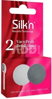 Silkn VacuPedi Refill Soft & Medium (VPR2PEUSM001)