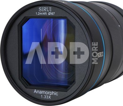 SIRUI ANAMORPHIC LENS 1,33X 75MM F/1.8 E-MOUNT