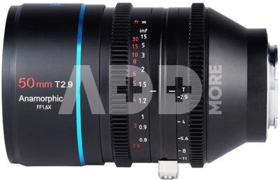 SIRUI ANAMORPHIC LENS 1,6X FULL FRAME 50MM T2.9 RF-MOUNT