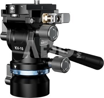 Sirui Pan & Tilt Head with Leveling Base KV-10