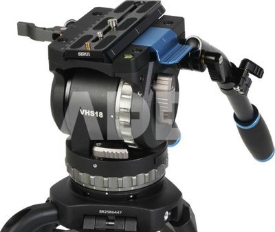 Sirui Pro Fluid Video Head VHS18 with 100mm Half Ball