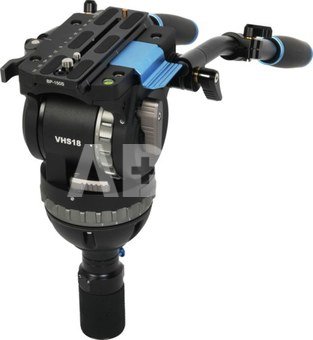 Sirui Pro Fluid Video Head VHS18 with 100mm Half Ball