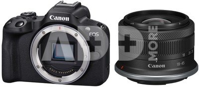 Canon EOS R50 + RF-S 18-45mm F4.5-6.3 IS STM + DOVANA Amaran Ace 25c Silver
