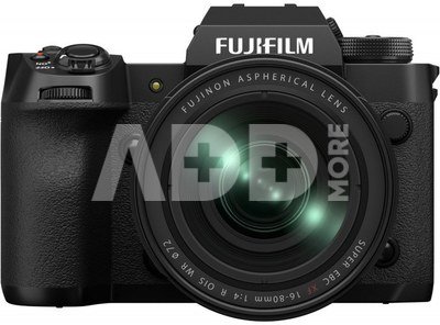 Fujifilm X-H2 + 16-80mm Kit, black + VG-XH