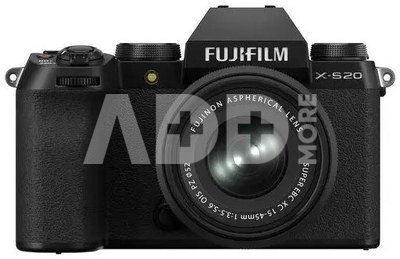 Fujifilm X-S20 + XC15-45mm Black + Vlogger KIT