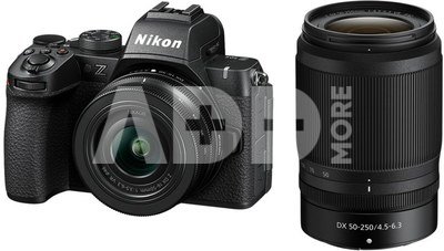 Nikon Z50II + 16-50mm f/3.5-6.3 VR + 50-250mm f/4.5-6.3 VR