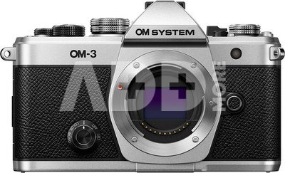 OM System OM-3 body silver