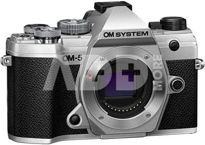 OM SYSTEM OM-5 II + 12-40mm F/2.8 PRO II (Silver)+ nemokama papildoma baterija BLS-50