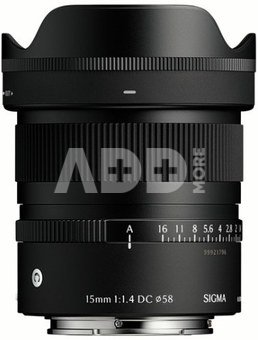 Sigma 15MM F1.4 DC CONTEMPORARY CANON RF