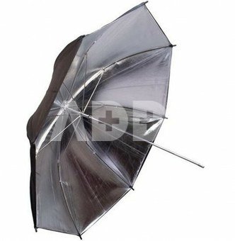 Skėtis Umbrela 109cm Black/Silver