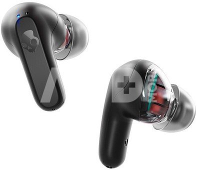 SKULLCANDY RAIL True Wireless Earbuds, Black Skullcandy
