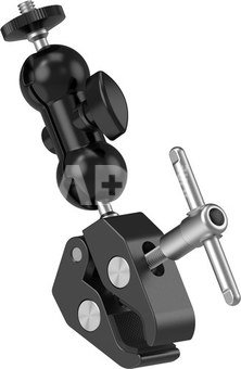 SMALLRIG 1138 DOUBLE BALLHEAD W/CLAMP & 1/4" SCREW