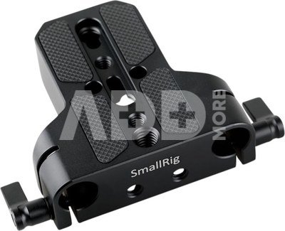 SMALLRIG 1674 BASEPLATE WITH 15MM ROD CLAMP