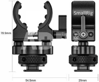 SMALLRIG 2352 SHOTGUN MIC HOLDER (COLD SHOE)