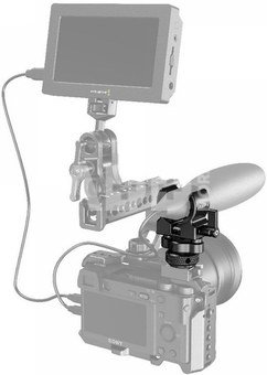 SMALLRIG 2352 SHOTGUN MIC HOLDER (COLD SHOE)