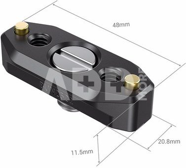 SMALLRIG 2521 NATO RAIL 48MM W/ ARRI LOC SCREW