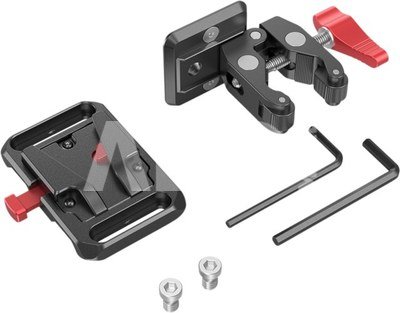 SMALLRIG 2989 BATTERY PLATE MINI V-MOUNT W CRAB CLAMP