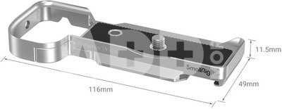 SMALLRIG 3524 EXTENSION GRIP FOR SONY ZV-E10 SILVER