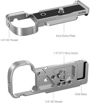 SMALLRIG 3524 EXTENSION GRIP FOR SONY ZV-E10 SILVER