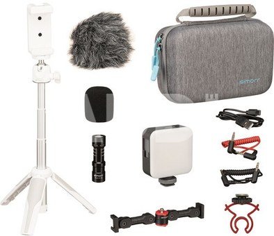 SMALLRIG 3752 VIGOR VK-50 VLOG KIT WHITE