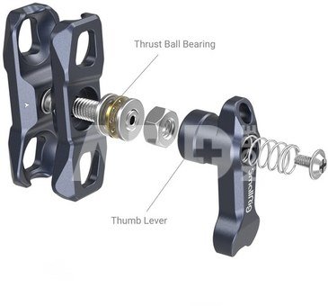 SMALLRIG 3874 MAGIC ARM WITH DUAL BALL HEADS (1/4"-20 SCREW AND ARRI LOCATING SCREW)