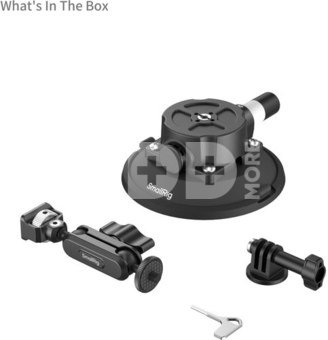 SmallRig 5855 4.5" Suction Cup Mount for Action Cameras