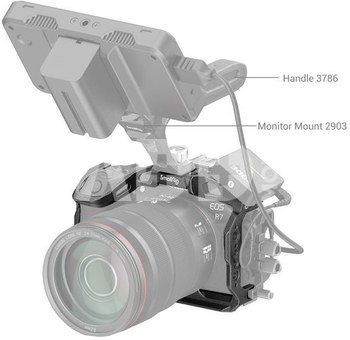 SMALLRIG 4003 BLACK MAMBA CAGE FOR CANON EOS R7