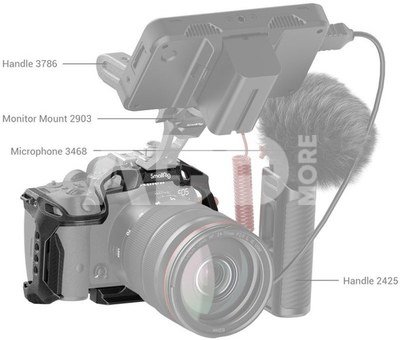 SMALLRIG 4003 BLACK MAMBA CAGE FOR CANON EOS R7