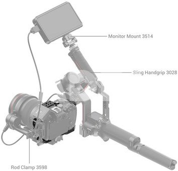SMALLRIG 4003 BLACK MAMBA CAGE FOR CANON EOS R7