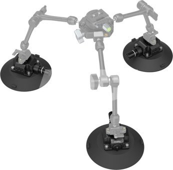 SMALLRIG 4114 SUCTION CUP 6" WITH CAMERA MOUNT